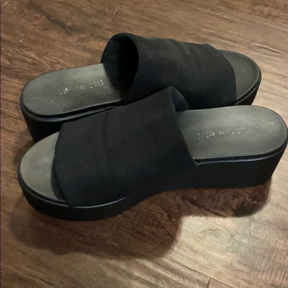 Steve Madden Platform Slide Sandals